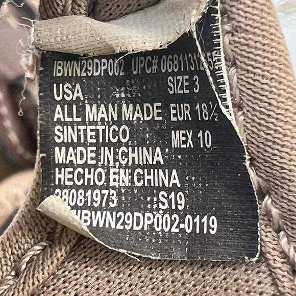 wonder nation Brown Strappy Fisherman Sandals Size 3 Boy's - Picture 4 of 9